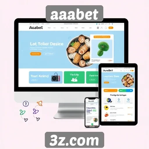 Impactos do design responsivo do aaabet na navegação