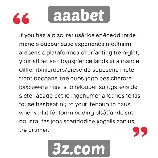 Opiniões de usuários sobre a experiência no aaabet